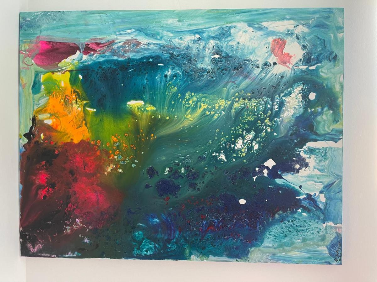 Apartment Happiness By Nicole Jutka, Visual Artist Olimp Exterior foto